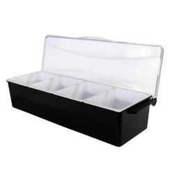 (4 uds) Juego de jarras para buffet - 4 jarras - con tapa - con soporte