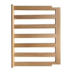 (5 pz) Griglia portante - 500x390x30mm - ripiano per bottiglie di vino, in legno - per murale refrigerato serie GK374 - compatibile con GK374USLED, GK374UES, GK374UG, GK374US & GK374UEG - fino a 6 bottiglie di vino