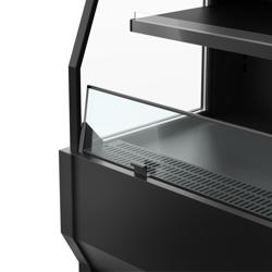 Falra szerelhető hűtőpolc - 1220mm - 300 liter - LED világítással és 2 polccal