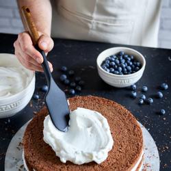 STAUB | Maryse - 300 mm - silicone / bois - Noir