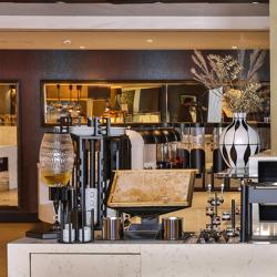 4‑Tier Jam & Honey Buffet Display Stand – Black - Powder‑Coated Stainless Steel