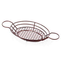 Coș de mâncare - cu vas de scufundare - Oval