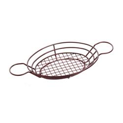 (5 Adet) Sosluklu Atıştırmalık  Sepeti - Oval 