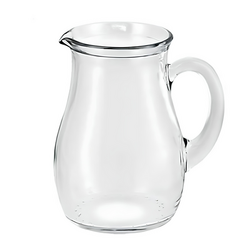 (6 pezzi) Caraffa di vetro - VILLAGE - 500ml - con manico