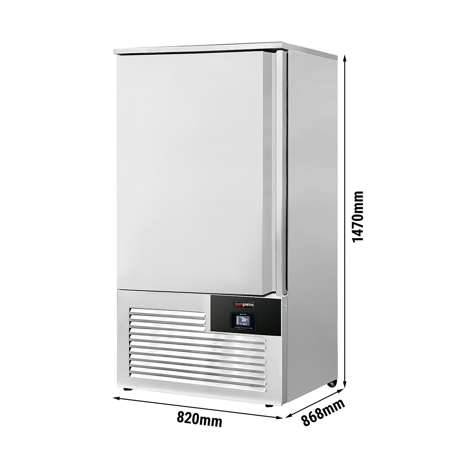 Cellule de refroidissement rapide - 240 litres - 10 x GN 1/1