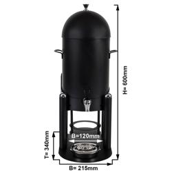 Hot drinks dispenser - 9L - Black