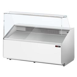 Koeltoonbank - 1568x979mm - 324 liter - front wit - rechte ruit