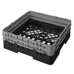 CAMBRO | CAMRACK® - Cestello base per lavello 1/1 - con 2  estensori - 500x500mm - Nero
