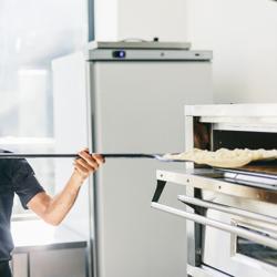 Elektrická pizza pec - 9× Ø 33 cm - až 400 °C - Manuální - 1420x1380 mm