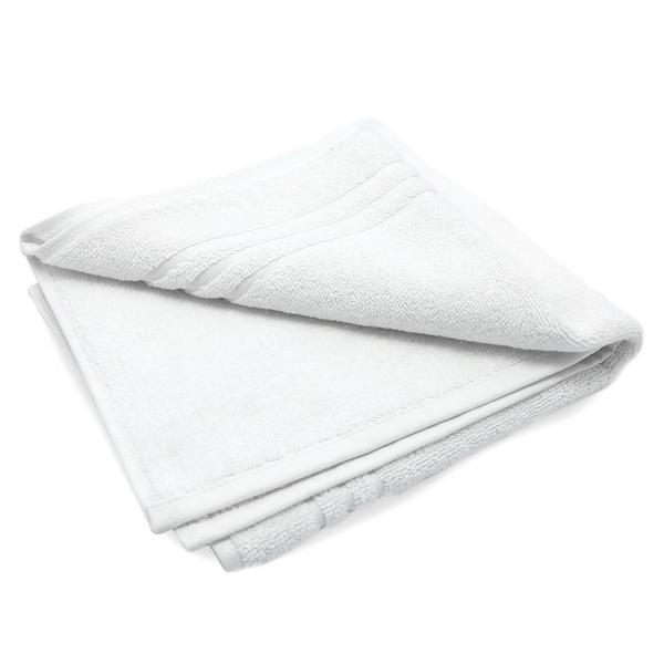 (60 kom) Oslo kupaonska prostirka - 500x700 mm - Bijela - 100% pamuk - perivo na 95 °C - hotelska kvaliteta