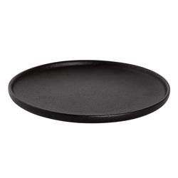 UNIVERSE - Maastricht - طبق - مسطح - بقطر 260 مم - أسود (قطع x6)