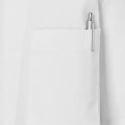 KARLOWSKY | Gustav Men's Chef Jacket – Short Sleeve - White - Size 74 - Press-Stud Closure