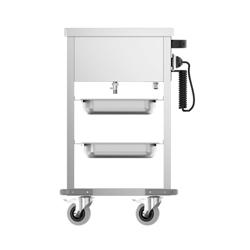Bain-Marie Thermowagen - 1 kW - GN 1/1 - Beckentemperatur gemeinsam regelbar