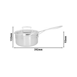 DEMEYERE | Industry 5 Cooking Pot with Lid – Ø180 mm – 18/10 Stainless Steel – Induction Ready