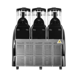 Slush machine - 3x 12 liter - Zwart