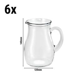 (6 pz) Caraffa - ROXY - 50 cl - con manico