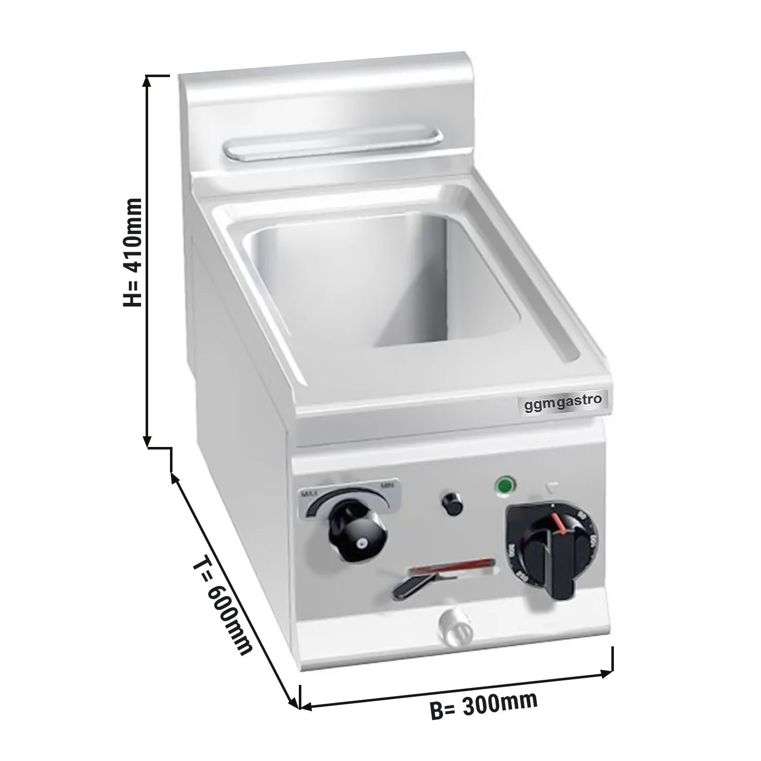 Cuiseur à pâtes électrique – 11 L – 3,5 kW