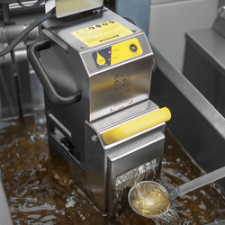 Filtru portabil de ulei - pentru friteuze - maxim 20 litri