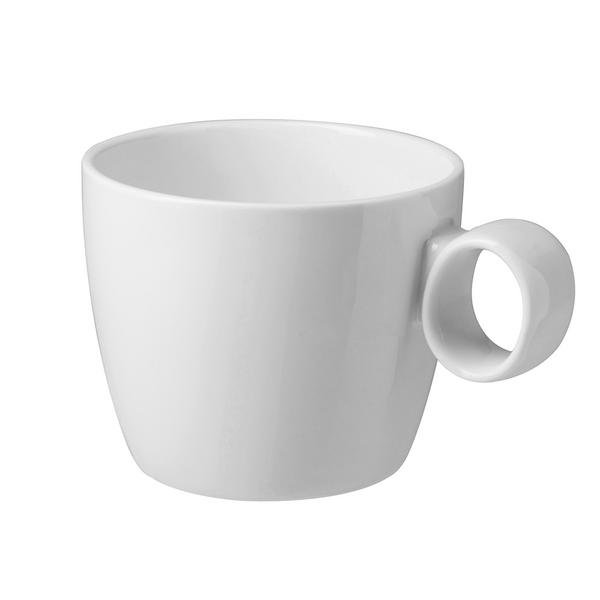 فنجان کاپوچینو - مدل لوکس - 230 میلی لیتر - عاج فیلی - (6 عدد)