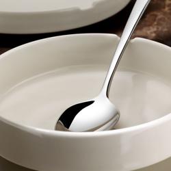 (24 Stück) CHEF TASTE OF - Teller/ Platte flach - Ø 280mm - Creme