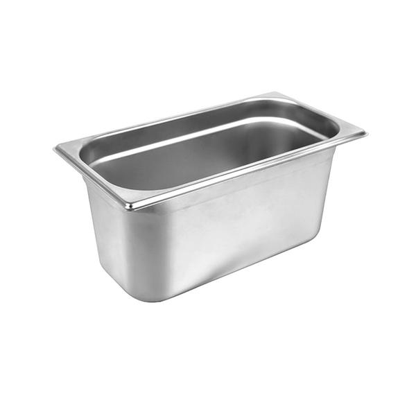 Contenitore GN in acciaio inox 1/3 - Altezza: 150 mm