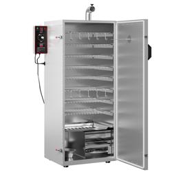 Compact Fumoir électrique professionnel - Commande mécanique - 8 grilles - 500x447mm