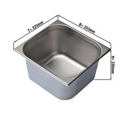 Contenitore GN in acciaio inox 2/3 - Altezza:200 mm