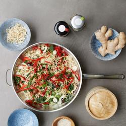 DEMEYERE | Apollo 7 Flat‑Bottom Wok Pan – Ø 32 cm - 2.3 mm - Induction Ready