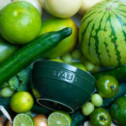 STAUB| Ceramic Bowl – Basil Green - Paprika Shape - Ø 120 mm - Oven & Microwave Safe