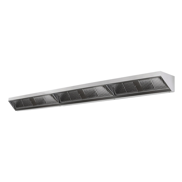 Ventilationskåpa 4,2 m - med filter och lampa