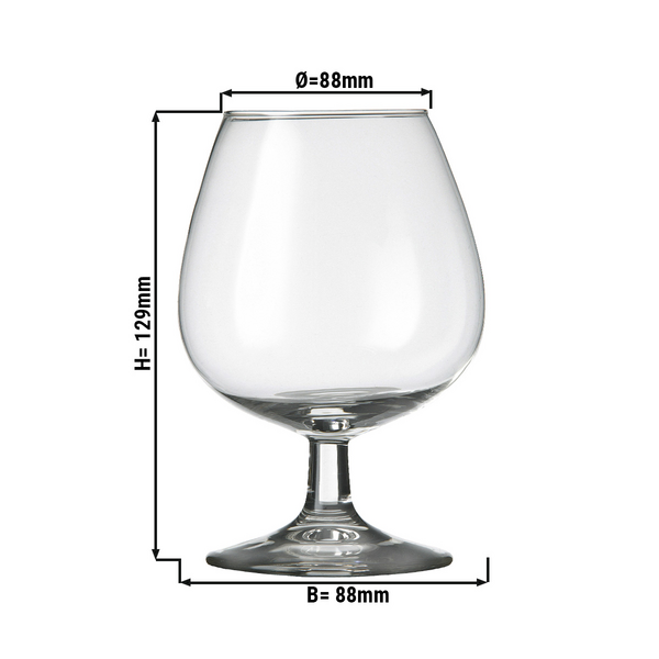 (6 piezas) Copa de coñac - PARIS - 370 ml