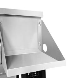 Bar Tipi- & Meşrubat Buzdolabı - 1600x600mm - 235 Litre - 3 Kapılı & Raflı