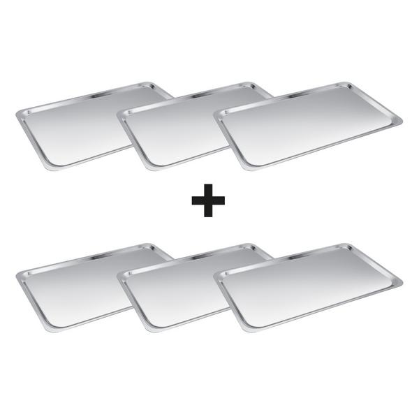 Bandeja GN de ​​acero inoxidable 1/1 - 10 mm