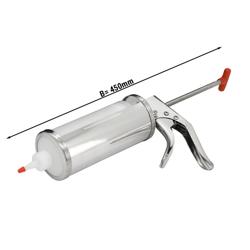 garneerspuit - Lengte: 450mm - rvs