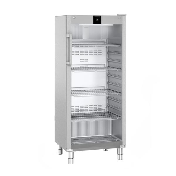 LIEBHERR | Frigorifero in acciaio inox PERFECTION - 600 litri - GN 2/1 - interno in plastica - con 1 porta in vetro