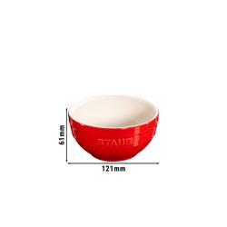 STAUB | CERAMIQUE - Ciotola - Ø 120mm - Ceramica - Rosso ciliegia