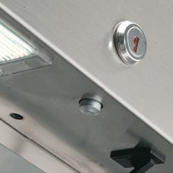 Armoire pâtissière négative Inox AISI 304 PREMIUM - EN 600x800 - 858 L - avec 1 porte & 20 paires de glissières - Éclairage intérieur - Afficheur/thermostat digital