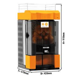 Automatic Orange Juicer - 370W - 75kg - with automatic feed, peel collection & self-service - Orange