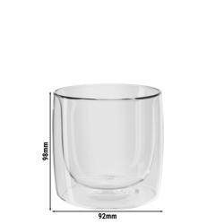 (2) ZWILLING | Sorrento Bar Whisky Glass Set – 270 ml - double‑walled borosilicate