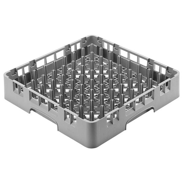 CAMBRO | CAMRACK® - Cestello per lavaggio piatti 1/1 – 9x9 scomparti – 500x500 mm – Grigio