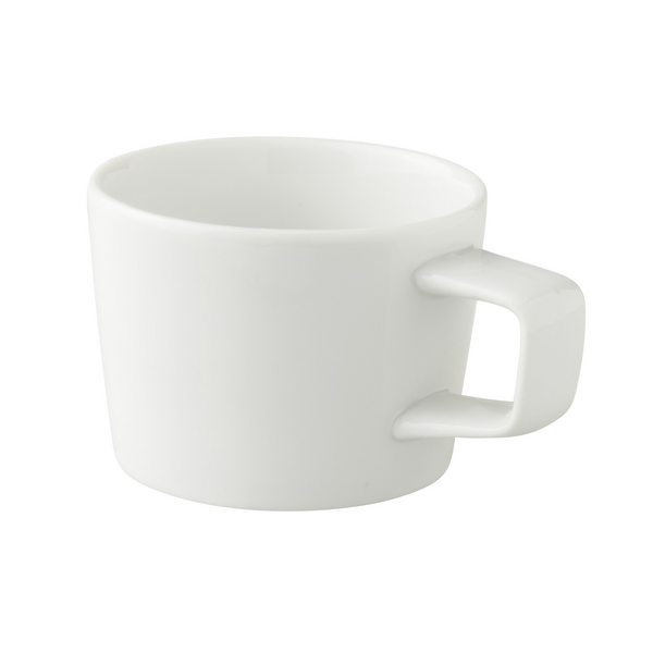(12 bucăți) WHITE DELIGHT - Ceașcă de cafea - 150ml - Alb
