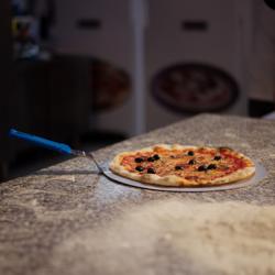 Таця для піци - алюміній - прямокутний розмір 320x150 мм