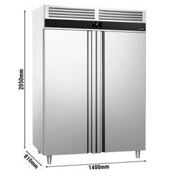 Upright Fridge PREMIUM - GN 1/1 - 1350L - with 2 doors