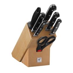 ZWILLING | PROFESSIONAL S – zestaw noży w blokach – 8 sztuk – naturalny