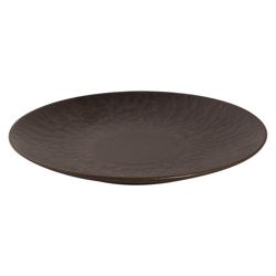 (6 db) RUST | Rust - Lapostányér - kerek - steingut - Ø 21 cm - barna