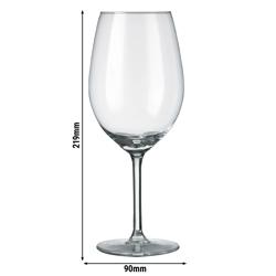 (6 pièces) Verre à vin - ESPRIT - 530 ml - Transparent
