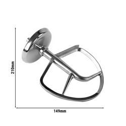 Accessori per impastatrice planetaria RMS7 - Frusta piatta - acciaio inox - 149x149mm - h210mm