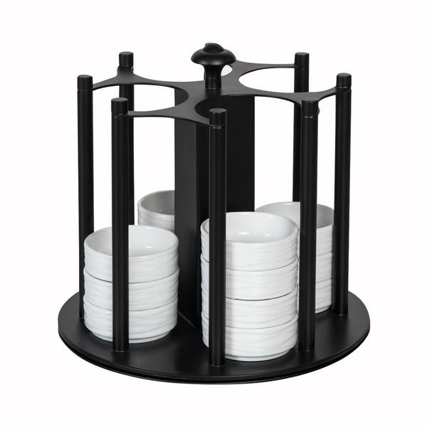 Marmelade etagère / Buffet standaard - Draaibaar - Zwart