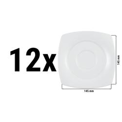 (12 unidades) Seltmann Weiden - Pires QUADRADO - 14,5 cm