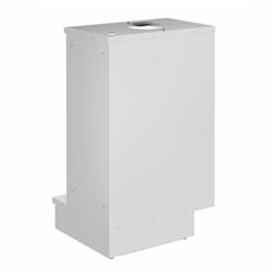 Gás Assador de kebab - 3 queimadores - de bancada - motor inferior - máx. 40kg